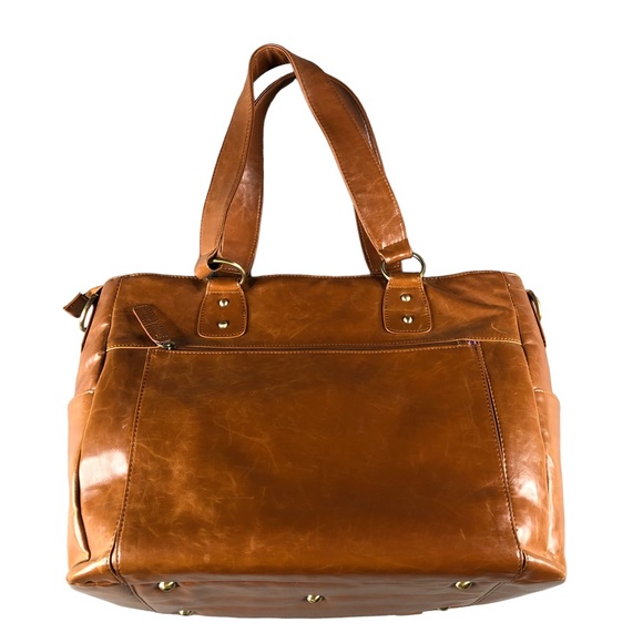 Kelly Moore Brown Tan Large Camera Bag Shoulder Tote, Briefcase, Commute - Picture 7 of 15